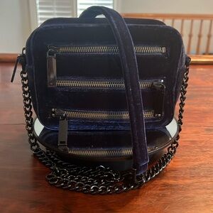 REBECCA MINKOFF Moto Crossbody Navy